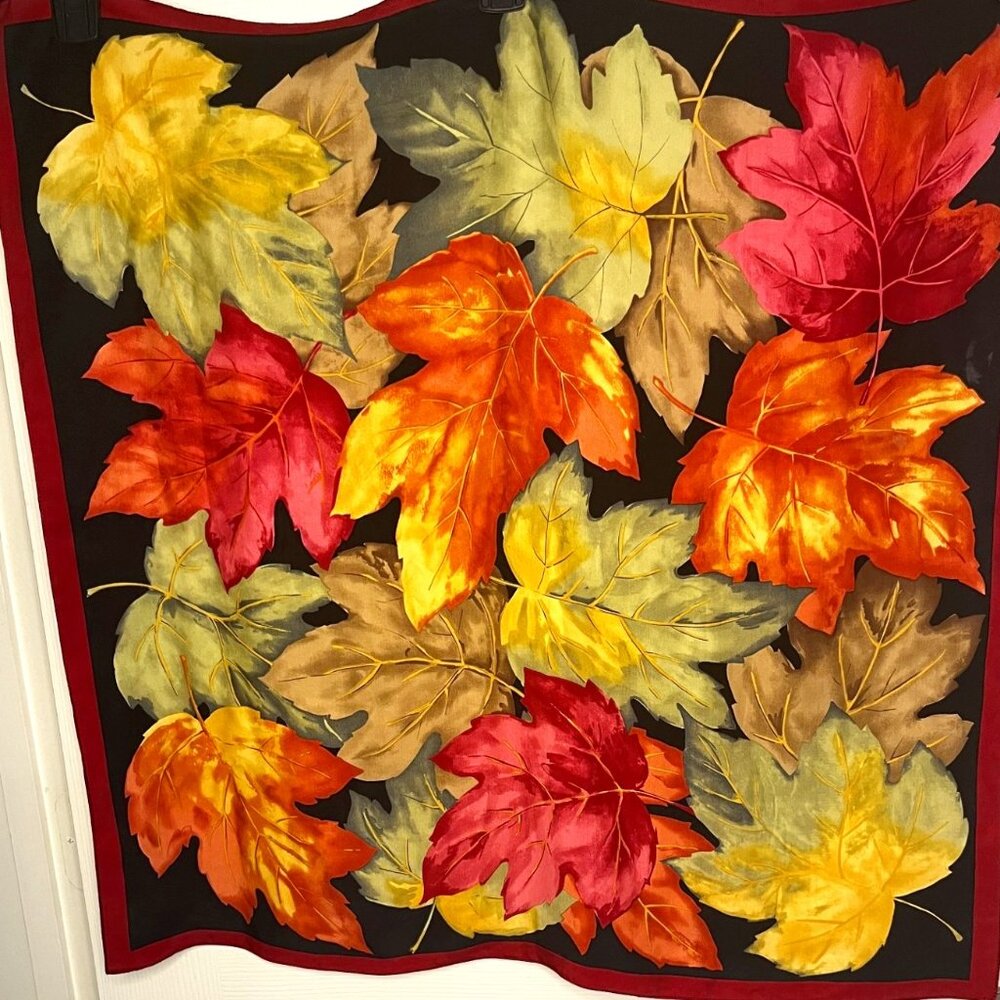 Autumn Leaves Scarf